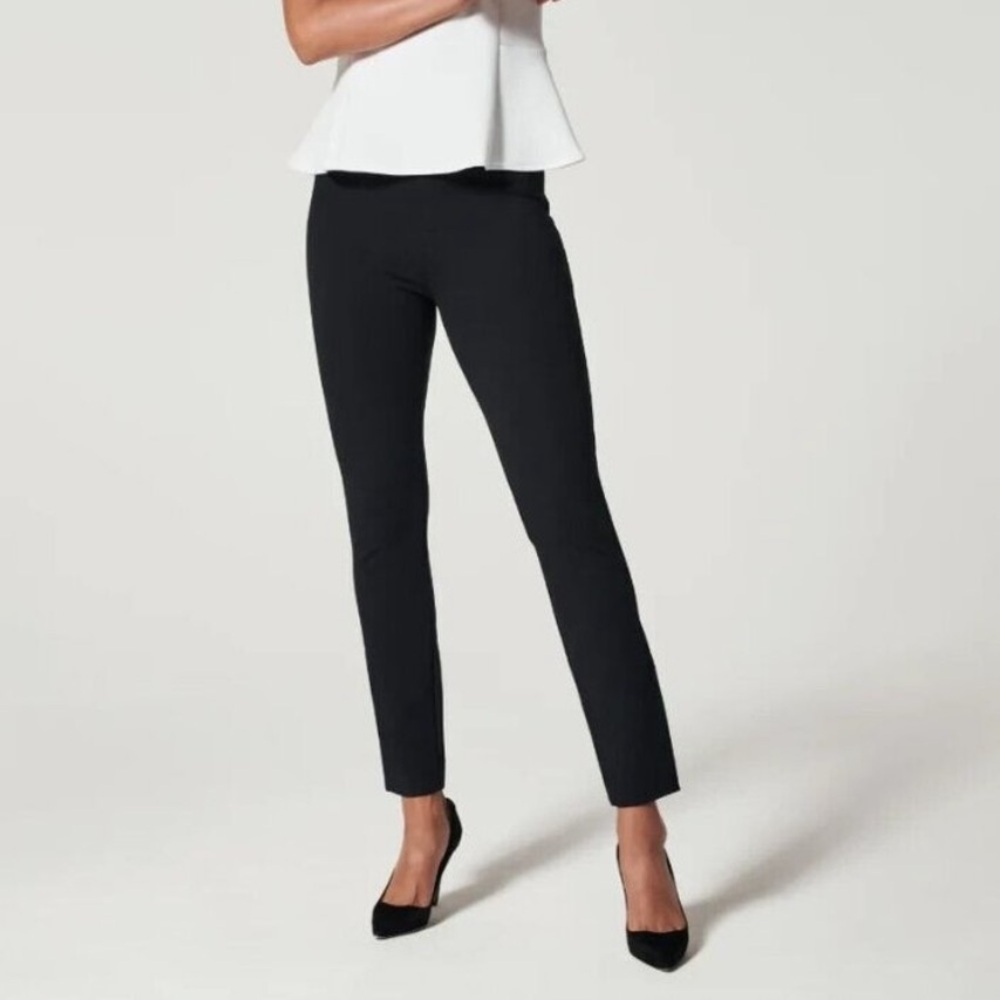 SPANX 20251R Women's Ankle
Backseam Skinny The Perfect Pant Black Size Large